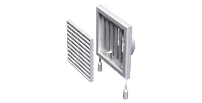 Приточно-вытяжная решетка VENTS МВ 120 ВРс (10042343)