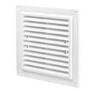 Изображение товара Решетка вентиляционная Домовент ДВ 250х180с белая с москитной сеткой