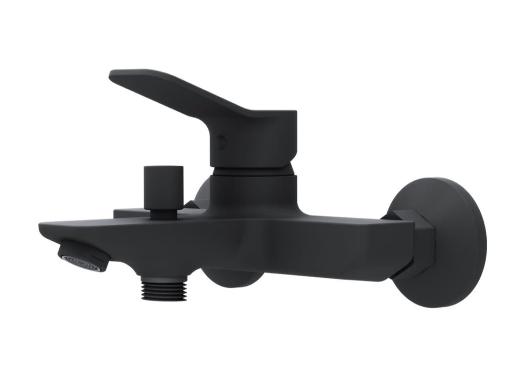 Изображение товара Смеситель для ванны с душем AM PM F85A10022 X-Joy черный Германия