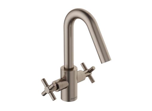 Изображение товара Смеситель для умывальника Damixa Neo Classic Nickel с аэратором EcoSave