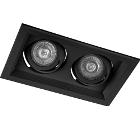 Изображение товара Светильник FERON DLT202 2x50w mr16 g5.3 черный