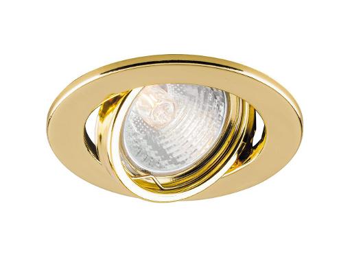Изображение товара Встраиваемый потолочный светильник FERON DL11/DL3202 MR16 50W золото