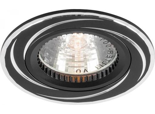 Изображение товара Потолочный встраиваемый светильник FERON GS-M361BK 50W G5.3 черный круг