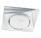 Изображение товара Светильник FERON CD5023 квадрат 20led*2835 smd 4000k 15w gx53 без лампы матовый хром