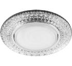 Изображение товара Светильник FERON CD4020 20led*2835 smd 4000k 15w gx53 без лампы прозрачный хром
