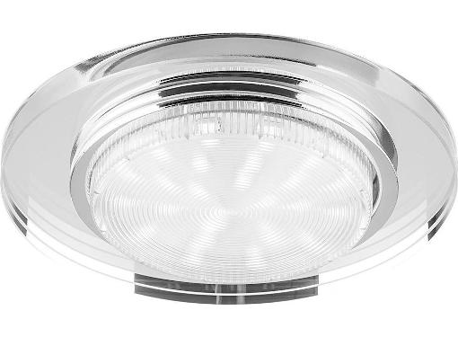 Изображение товара Потолочный светильник FERON DL4060-2 15Вт GX53 прозрачный современный круглый