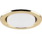 Светильник FERON DL5042 15w 230v gx53 ''круг'' без лампы золото