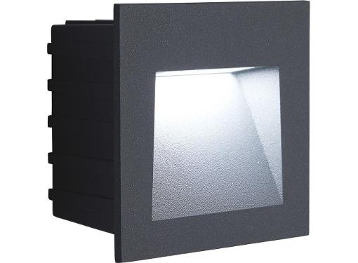 Изображение товара Светильник встраиваемый FERON LN013 3W 4000K IP65 черный квадрат