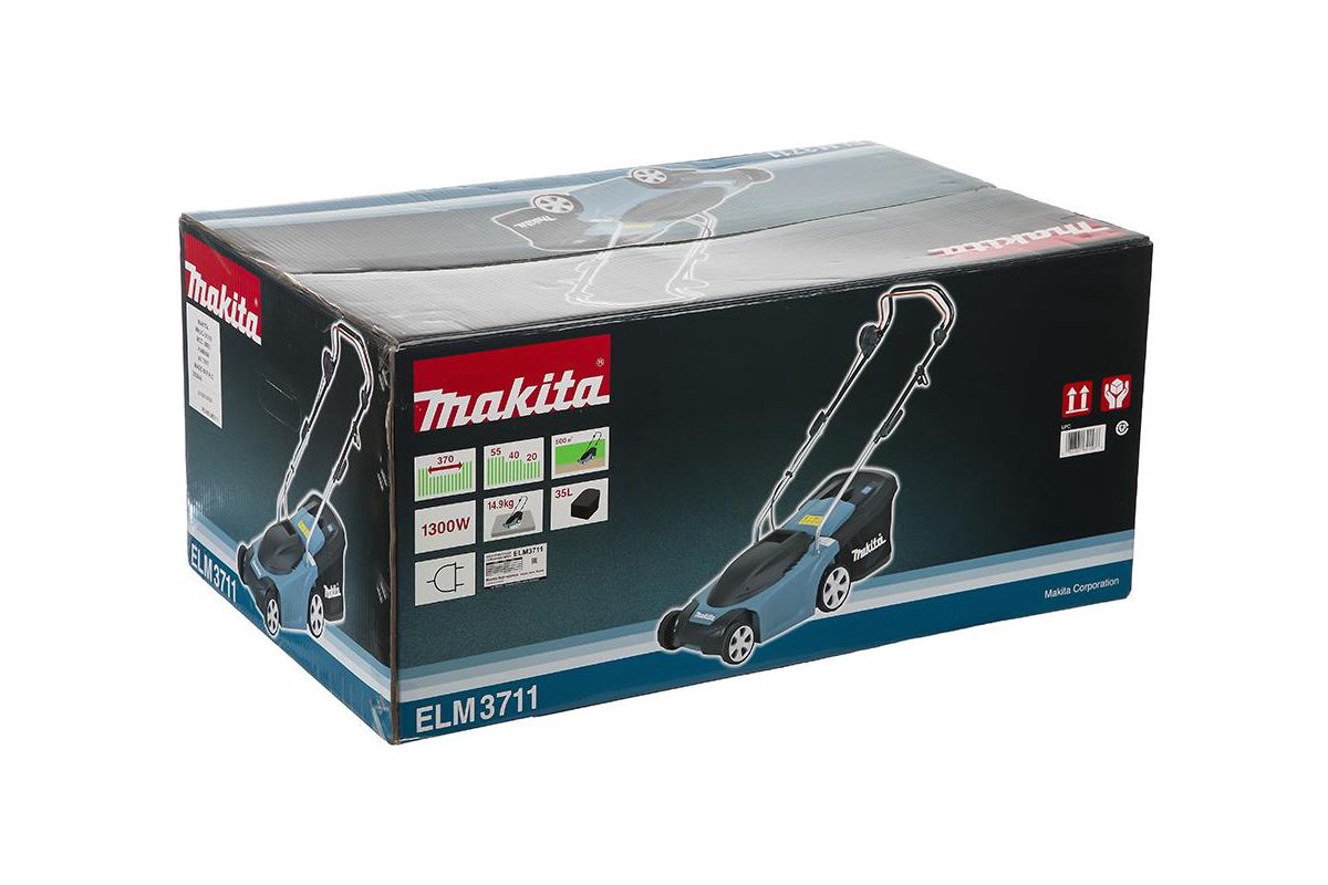 Электрическая газонокосилка MAKITA ELM3711 купить в Уфе по доступной цене:  характеристики и фото