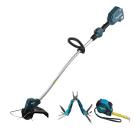 Изображение товара Набор инструментов MAKITA: аккумуляторный триммер, мультитул и рулетка 5м