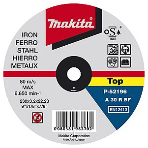 Круг отрезной Makita 180х3.2х22