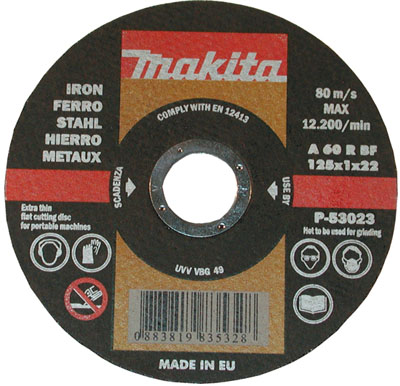 

Круг отрезной Makita 125х1х22