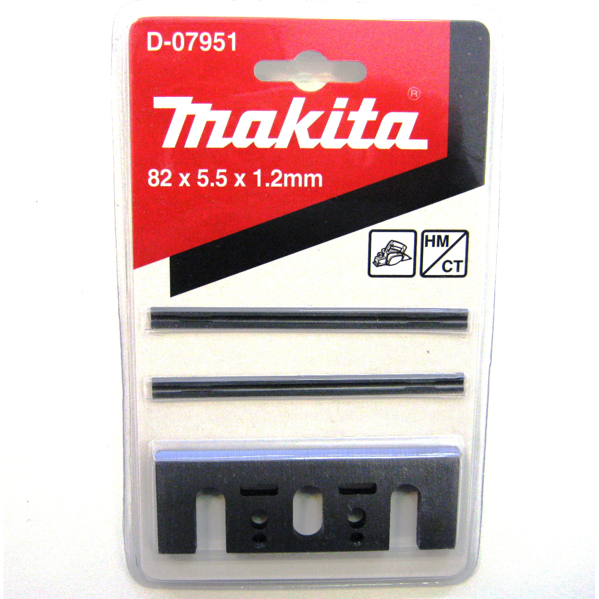 Ножи для рубанка Makita 82мм (D-07951, 2 шт, пластина+лезвие) - цена,  отзывы, фото - купить в Москве, СПб и РФ