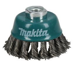 

Кордщетка Makita чаша 65мм для УШМ витая сталь (p-04488, чаша 65мм для УШМ витая сталь (p-04488)