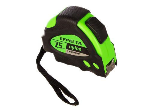 Изображение товара Рулетка EFFECTA 7,5м х 25мм с магнитом и автостопом