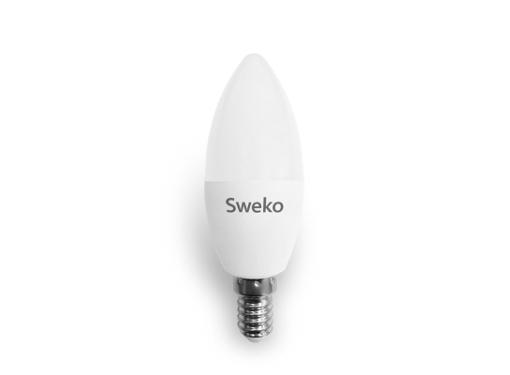 Изображение товара Лампа светодиодная SWEKO 42LED-C35-10W-230-4000K-E14 5 шт. (38751)