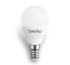 Лампа светодиодная SWEKO 42LED-G45-10W-230-4000K-E14 5 шт. (38739)