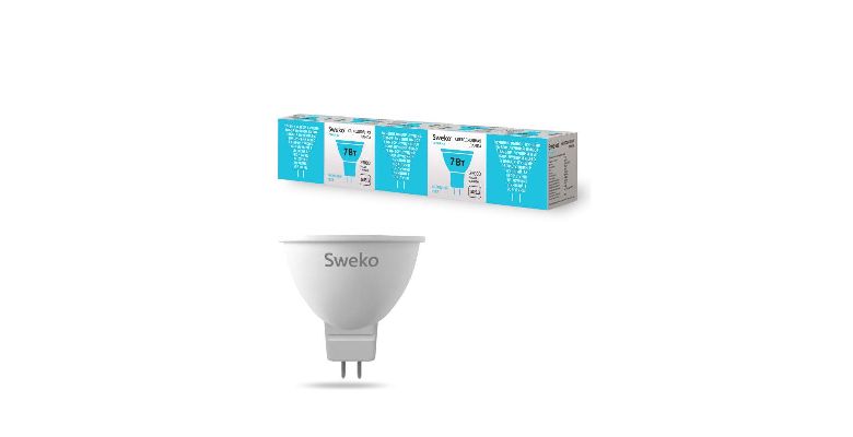 ����� ������������ SWEKO 38797 42LED-MR16-7W-230-4000K-GU53-P