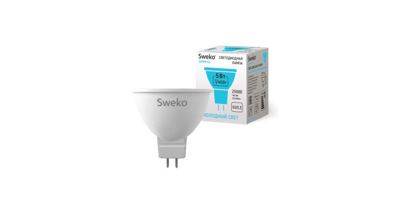 ����� ������������ SWEKO 38400 42LED-MR16-5W-230-4000K-GU53