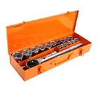 Набор торцевых головок с принадлежностями, 21 предмет NEO 08-061