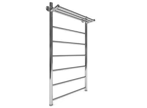 Изображение товара Полотенцесушитель INDIGO Line LLSHW100-40 стильной формы лесенка из нержавеющей стали хром