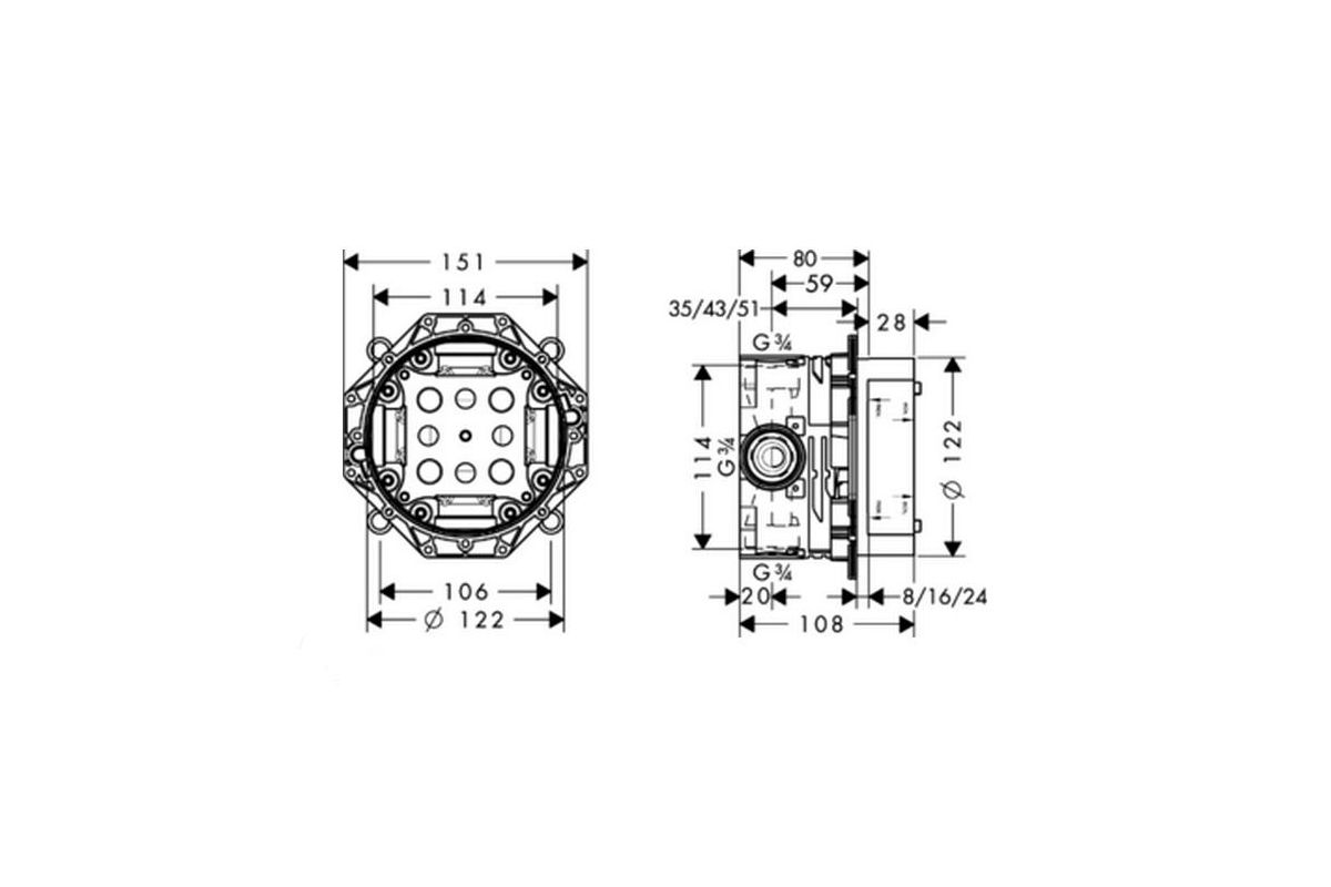 Ibox hansgrohe схемы