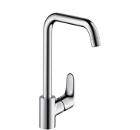 Изображение товара Кухонный смеситель HANSGROHE Focus 31820800 с поворотным изливом хром Изображение товара Кухонный смеситель HANSGROHE Focus 31820800 с поворотным изливом хром