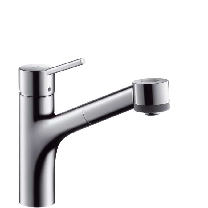 фото Смеситель с выдвижной лейкой hansgrohe 32841000