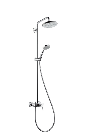 фото Стойка душевая hansgrohe croma 220 showerpipe 27222000