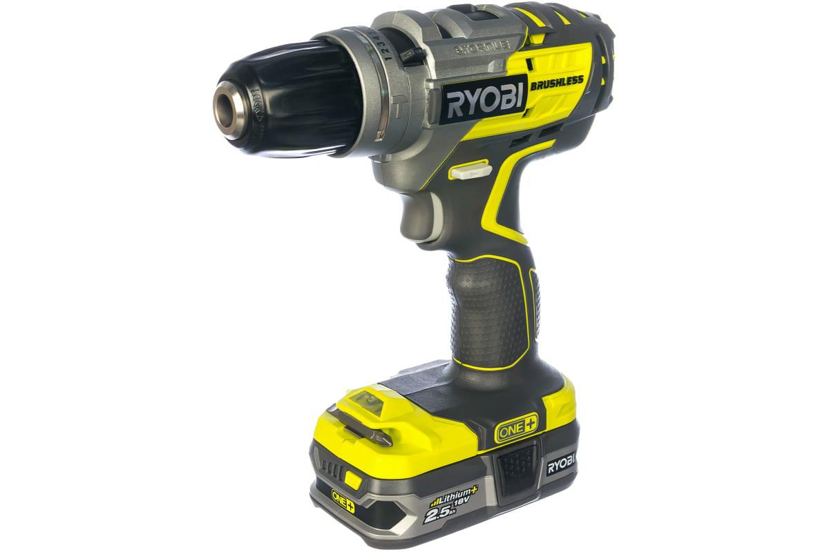 фото Дрель аккумуляторная ryobi r18pdbl-225s 5133003613