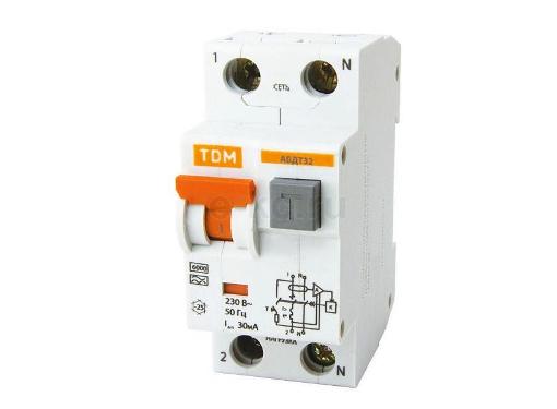 Изображение товара Автоматический выключатель дифференциального тока TDM SQ0202-0033