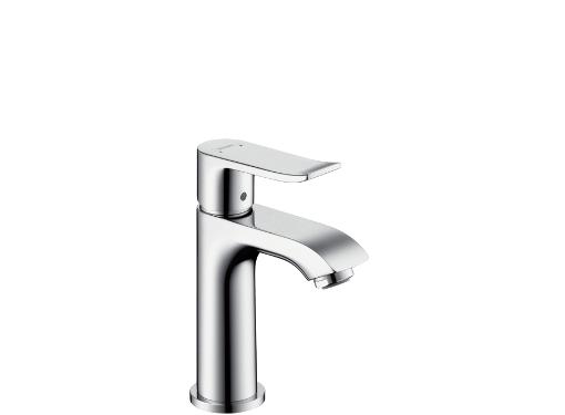Изображение товара Смеситель для раковины HANSGROHE Metris 31088000 с донным клапаном хром