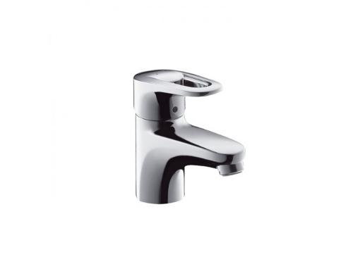 Изображение товара Смеситель для раковины HANSGROHE Metropol E 14072000 с донным клапаном