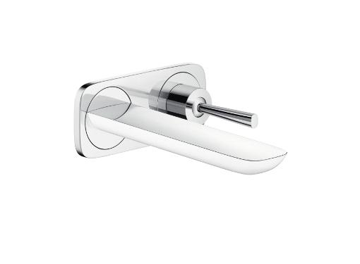 Изображение товара Смеситель для раковины HANSGROHE PuraVida 15084400 белый/хром