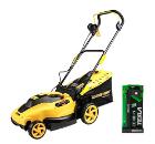 Изображение товара Газонокосилка электрика CHAMPION EM3815 1600 Вт с травосборником 45 л