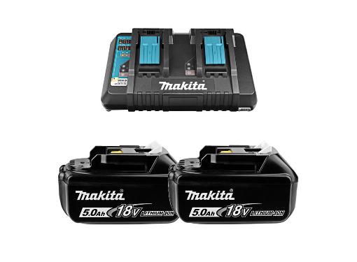    MAKITA 191L75-3 ( DC18RD +  BL1850B 2.)