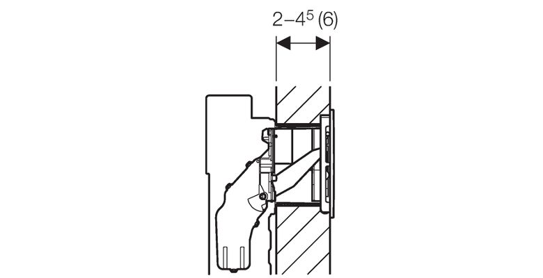 ������� ������� GEBERIT SIGMA 40 115.600.KQ.1