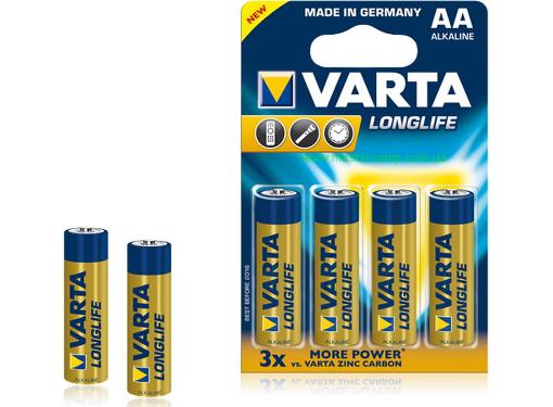  VARTA LONGLIFE 4106101414 : AA (LR6) (-  . 4.)