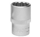 Изображение товара Головка торцевая THORVIK 21 мм 1/2'' двенадцатигранная ударная для ручного инструмента