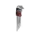 Изображение товара Набор торцевых ключей TORX® удлиненных THORVIK TKL9S, 9 шт.