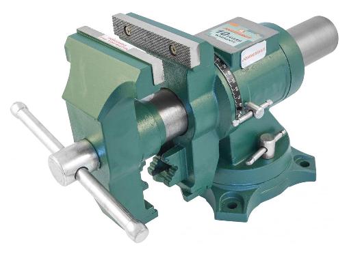 Изображение товара Горизонтальные слесарные поворотные тиски JONNESWAY C-B5, 125 мм