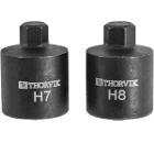 Изображение товара Набор торцевых головок HEX H7 H8 3/8'' 2 шт. для тормозных систем THORVIK