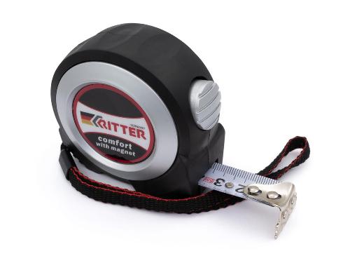 Изображение товара Рулетка RITTER Comfort 10мх25мм с автостопом и магнитом