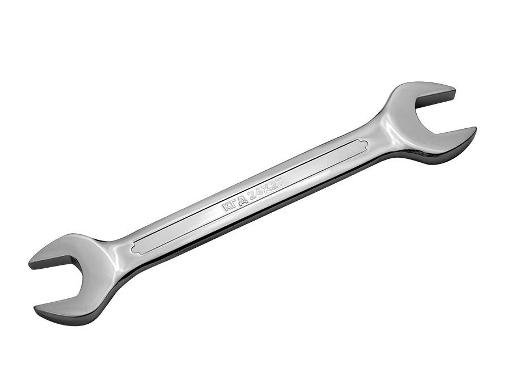 Изображение товара Гаечный рожковый ключ ARM КГД А411-1029 24-27 мм 250 мм Хромоникелевое покрытие