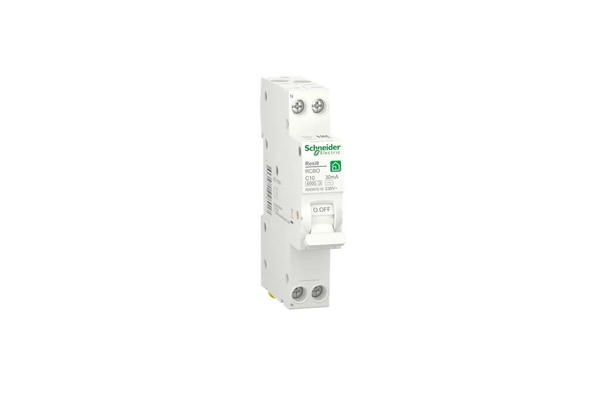 Дифференциальный автоматический выключатель Schneider Electric Easy9 2P 20А 30мА класс AC