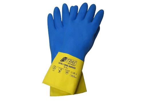 Изображение товара Перчатки хозяйственные NITRAS 3470-s2-10 из неопрена и латекса для защиты рук