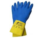 Изображение товара защитные хозяйственные перчатки NITRAS 3470-s5-11 из неопрена и латекса 5 пар