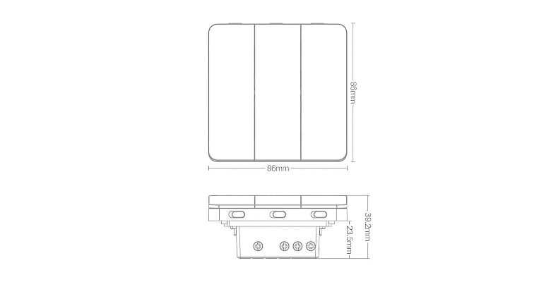 ����������� YEELIGHT Flex Switch ������� (YLKG14YL WHITE)