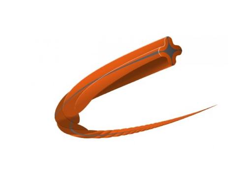 Изображение товара Леска для триммеров HUSQVARNA Whisper Twist 5976691-32, на катушке