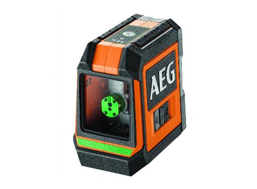 Изображение товара Профессиональный лазерный нивелир AEG CLG220-K с зеленым лазером и автоматическим выравниванием
